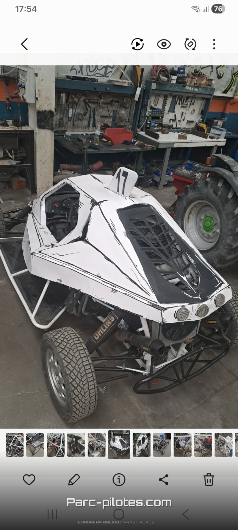 Super buggy speedcar TTR 4x4