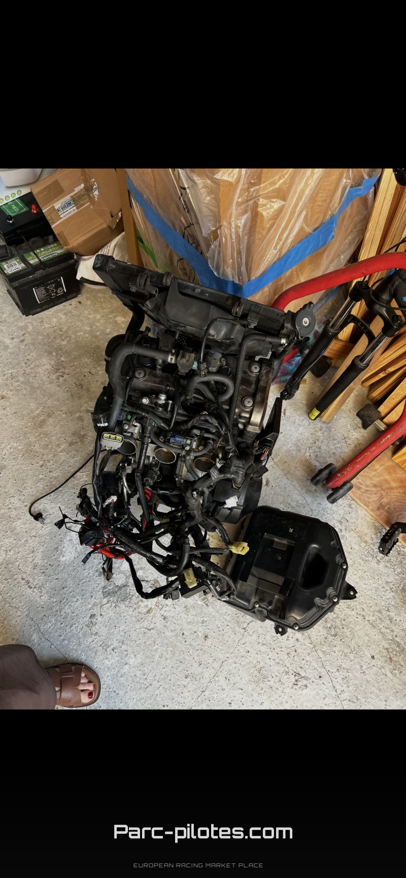 Moteur mt09 850