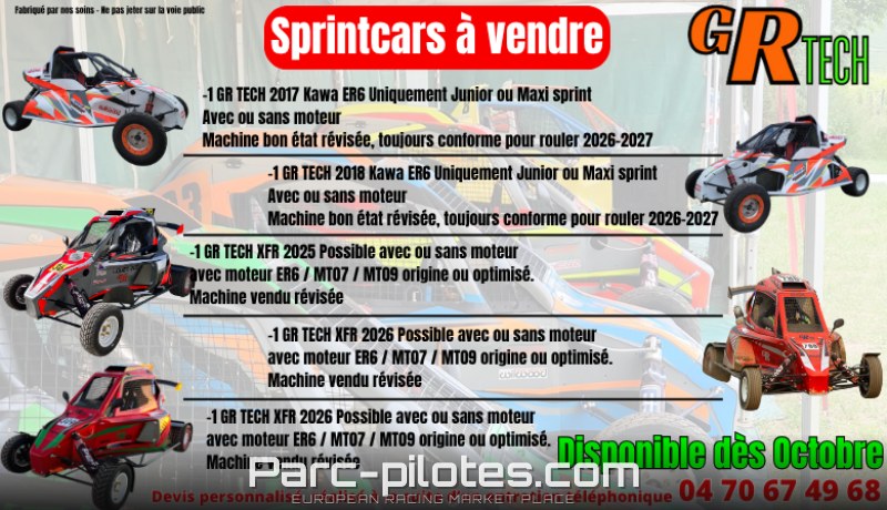 Sprintcars à vendre