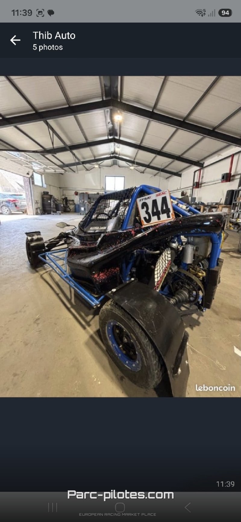 Échange, vend kart cross r6